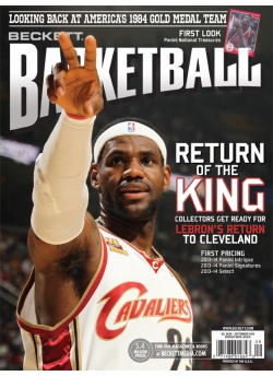 Beckett Basketball 264 September 2014 LeBron James