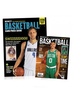 Purchase Basketball Card Price Guide #25 and Get 3 months Basketball Subscription FREE