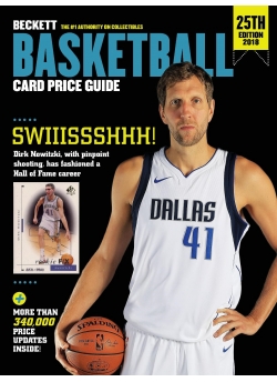 Beckett Basketball Card Price Guide 25th Edition 2017-18