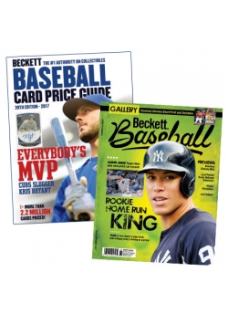 Purchase Beckett Baseball Card Price Guide #39 and get 3 Months Baseball Subscription FREE