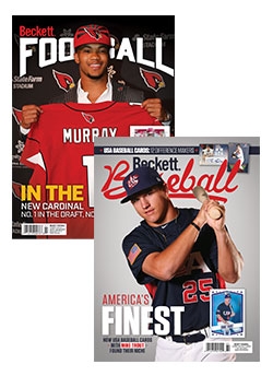Beckett Football and Beckett Baseball Combo for just $71 Beckett Football and Beckett Baseball Combo for just $71