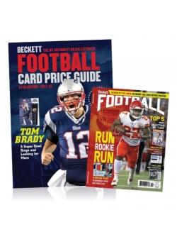 Purchase Football Card Price Guide #34 and Get 3 months Football Subscription FREE