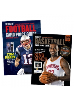 Purchase Football Price Guide #34 and Get Basketball Price Guide #24 FREE