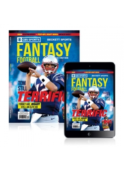 CBS Sports & Beckett Sports Present Fantasy Football-1 2017 (Print+Digital) COMBO