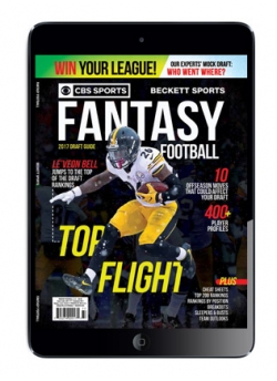 CBS Sports & Beckett Sports Present Fantasy Football-2 2017 LE'VEON BELL Cover Digital Issue