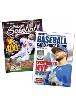 Baseball 1 Yr. Subscription + Beckett Baseball Card Price Guide 39th Edition