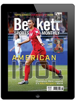 Beckett Sports Card Monthly August  2019 Digital