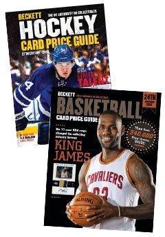 Purchase Hockey Price Guide #27 2017 and Get Basketball Price Guide #24 FREE