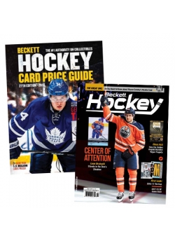 Purchase Beckett Hockey Card Price Guide #27 and get 3 Months Hockey Subscription FREE