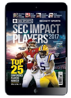 CBS Sports & Beckett Sports Present SEC Impact Players 2017 Digital Issue