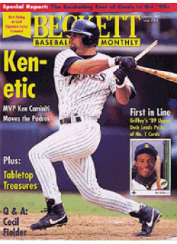 Baseball Card Monthly #144 March 1997
