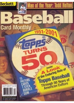 Baseball Card Monthly #189 December 2000