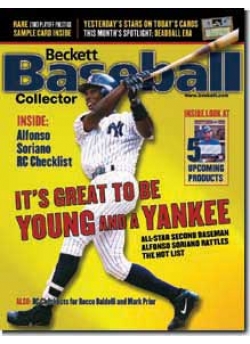 Baseball Collector #220 July 2003 - Alfonso Soriano Cover