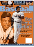 Baseball Collector #224 November 2003 - Barry Bonds and Willie Mays Cover