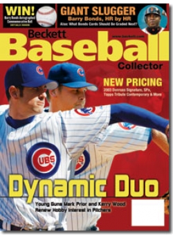 Baseball Collector #224 November 2003 - Mark Prior and Kerry Wood Cover