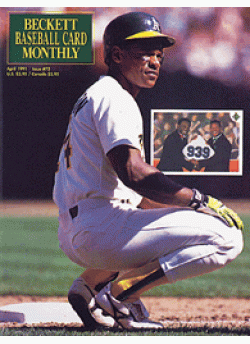 Baseball Card Monthly #73 April 1991