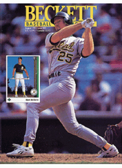 Baseball Card Monthly #89 August 1992