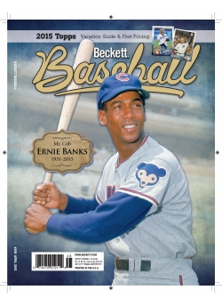 Beckett Baseball 109 April 2015