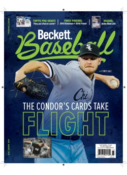 Beckett Baseball 125 August 2016