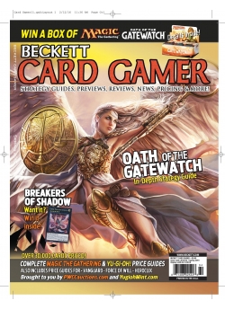 Beckett Card Gamer-Spring 2016