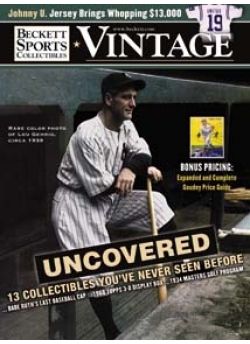 Sports Collectibles Vintage #144 April 2003