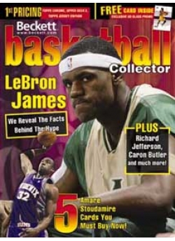 Basketball Collector #154 May 2003 LeBron James Cover