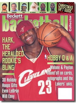 Basketball Collector #161 December 2003 - LeBron James Cover