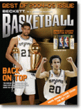 Basketball #181 August 2005 (San Antonio Spurs Champs cover)