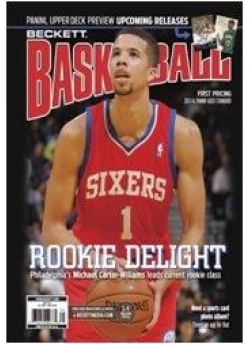 Beckett Basketball #260 May 2014 Michael Carter-Williams Sixers