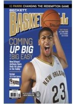 Beckett Basketball #261 June 2014 Anthony Davis New Orleans Pelicans