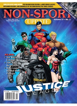 Non Sport Update - Justice League! April-May 2016 