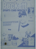 Derek Jeter Sports Card Monthly Complete Set of Four Printing Plates - Authentic