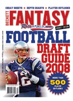 Fantasy Rotoworld.com Football Draft Guide 2008 - August Edition