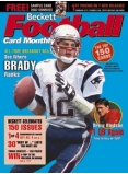 Football Card Monthly #150 September 2002 - Tom Brady / Drew Bledsoe