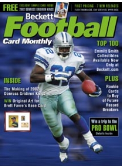 Football Card Monthly #152 November 2002