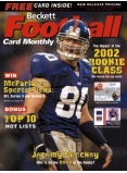 Football Card Monthly #155 February 2003 - Jeremy Shockey