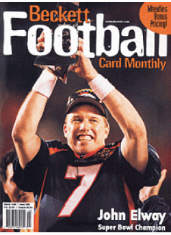 Football Card Monthly #96 March 1998