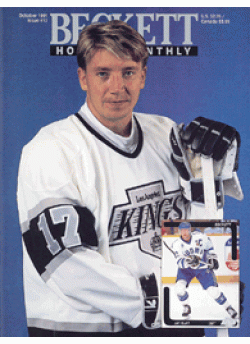 Hockey Card Monthly #12 October 1991