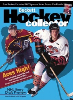 Hockey Collector #140 July 2002 V2 - Jay Bouwmeester / Ilya Kovalchuk