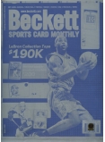 LeBron James Sports Card Monthly Printing Plate - Authentic