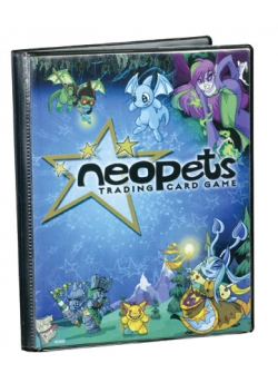 Neopets 4 Pocket Album with a Free Booster Pack