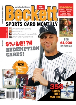 Sports Card Monthly #277 April 2008