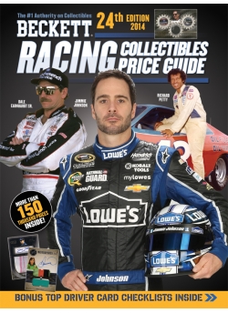 2014 Beckett Racing Price Guide 24th Edition Dale Earnhardt Sr Jimmy Johnson Richard Petty