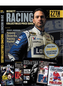 Beckett Racing Collectibles Price Guide #27 + FREE One Month Digital Issue of All Five Sports