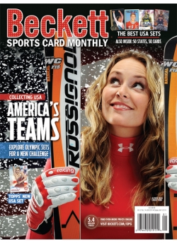 Beckett Sports Card Monthly 346 January 2014 Lindsey Vonn