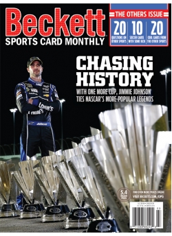 Beckett Sports Card Monthly 348 March 2014 Jimmie Johnson