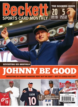 Sports Card Monthly 352 July 2014 Johnny Manziel 