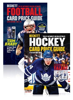 Beckett Football Price Guide #34 & Beckett Hockey Price Guide #27