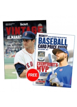 Purchase Beckett Vintage Almanac #3 and get Baseball Card Price Guide #39
