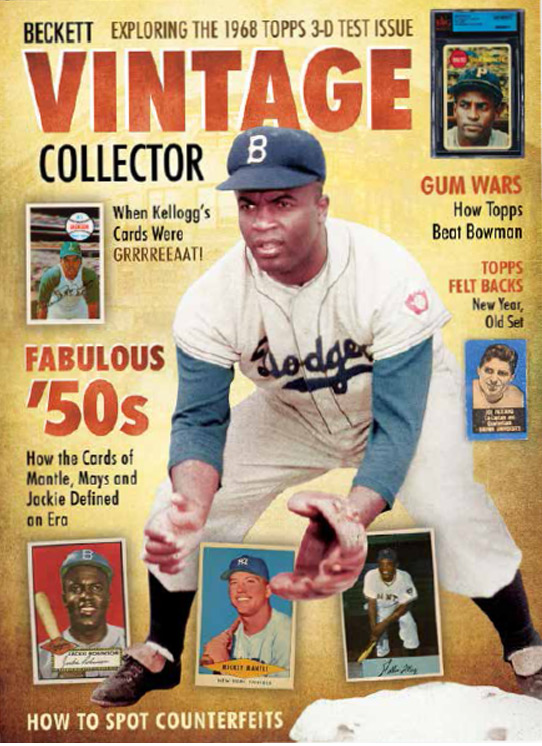 Beckett vintage collector magazine subscription